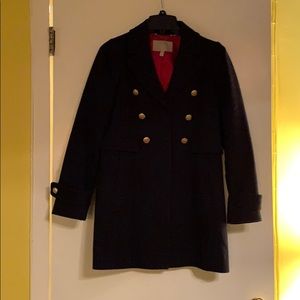 Navy blue coat